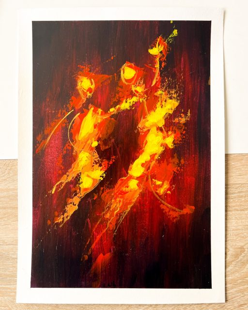 "Les Danseurs"
Acrylique sur papier
A3, 2025
.
.
#art_spotlight #artaccessible #artabstrait_contemporain #artabstrait #artistefrançais #peintureacrylique🎨