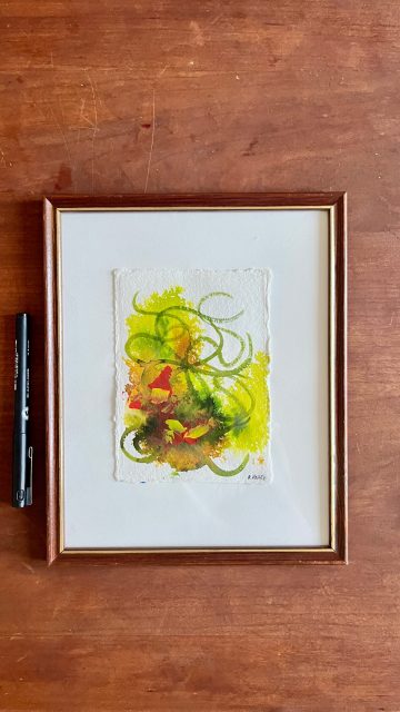 On rigole ici 
#artabstrait_contemporain 
#peintureabstraite #artiste #peintureacrylique