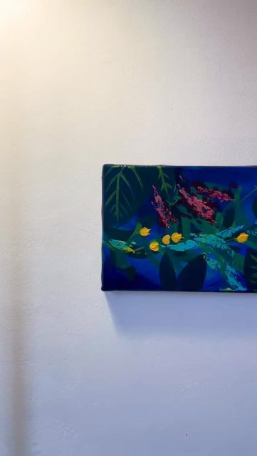 Nouveau tableau ! 
C’est une commande d’un membre de ma famille.
J’espère qu’elle vous plaira !