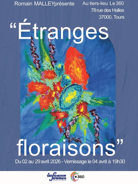 Salut à tout les Tourangeaux ! 
J’arrive pour une super expo ce samedi 4 avril :) 
Rdv au 360 à partir de 19h30 pour le vernissage ! 
#expotours #tours #expoart