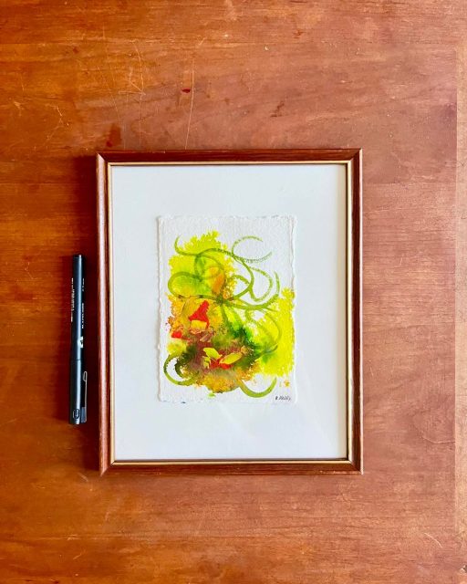 « Méduse de Lierre »
A6
Médiums mixte sur papier
2026
.
.
.
#peintureacrylique #artistefrancais #artabstrait #artisteabstraitfrançais #trendyart