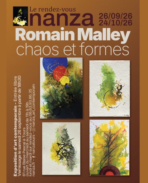 Ma première exposition dans une galerie professionnelle ! 
Rendez-vous chez @nanza_art_contemporain, du 26 septembre au 24 octobre 2026.
Vernissage le 26 septembre à partir de 18h.
J’espère vous y voir nombreu.x.ses

#expositionart #expositiontours #artistepeintre